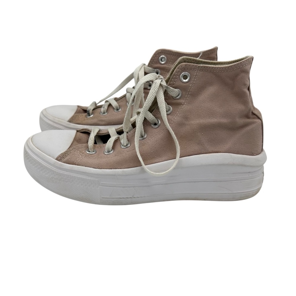 Converse Unisex Chuck Taylor All Star High Top Platform Sneaker Pink Size 9.5